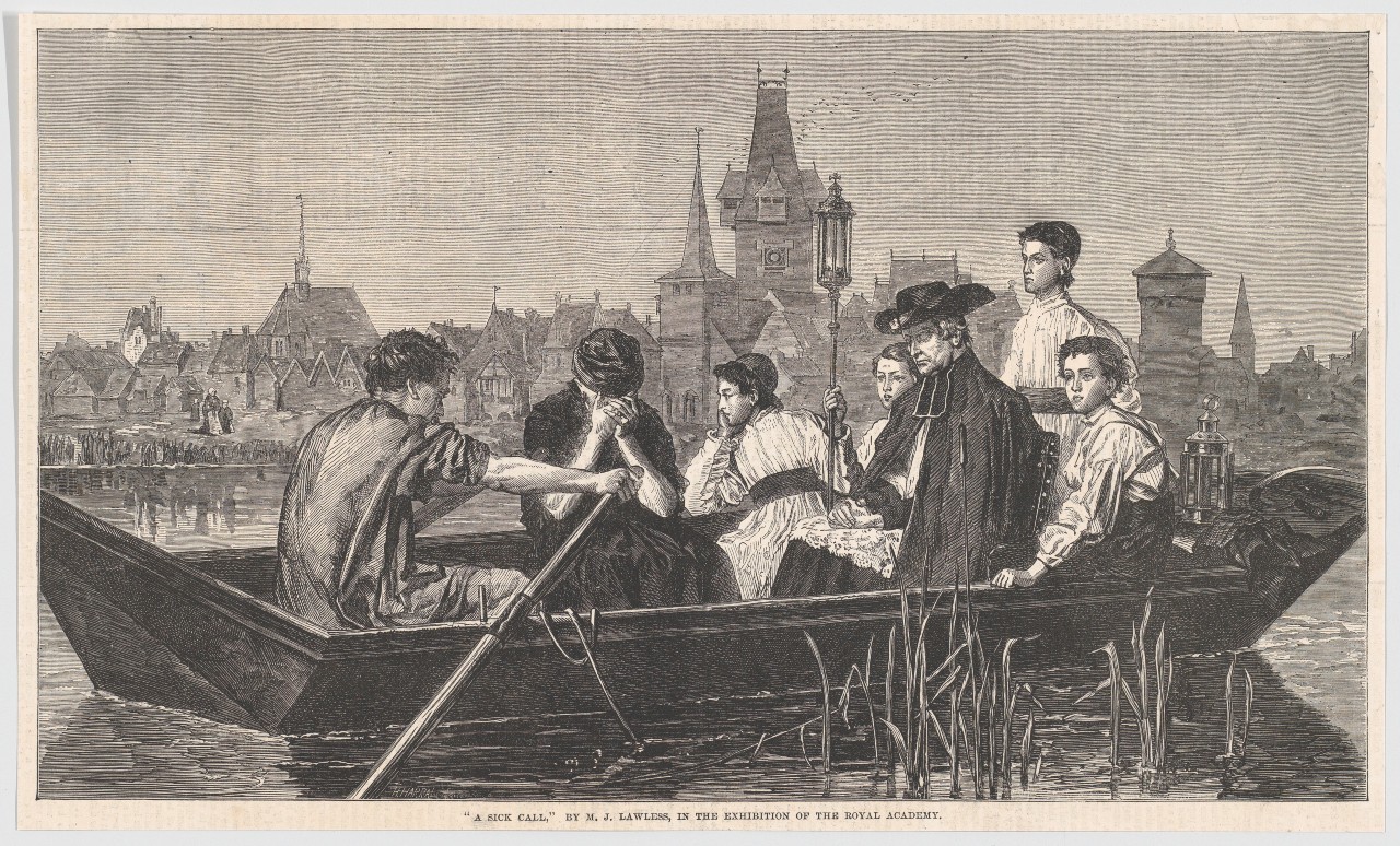 A Sick Call, from Illustrated London News (Matthew James Lawless)